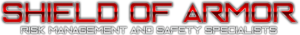 Shield of Armor Safety logo Shield of Armor Safety logo
