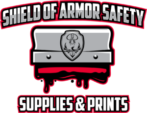 Shield of Armor Safety Supplies & Prints