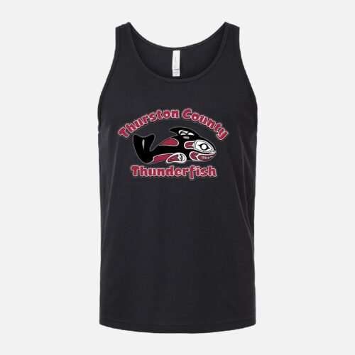 Thurston County Thunderfish Tank | View: Front | Color: Black