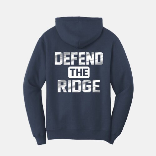River Ridge Defend The Ridge Hoodie | View: Back | Color: Navy