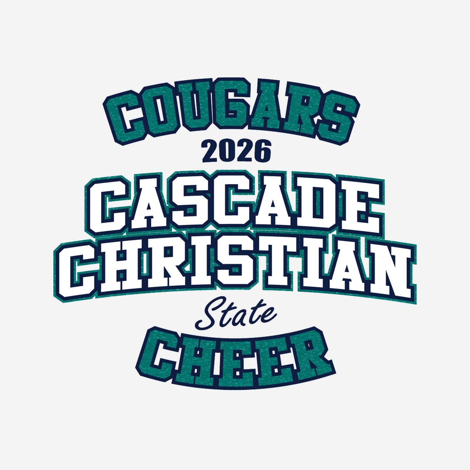 Cascade Christian Cheer State Spirit Wear