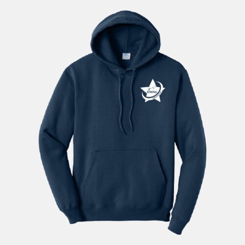 3rd String Volunteer Hoodie | View: Front | Color: Navy