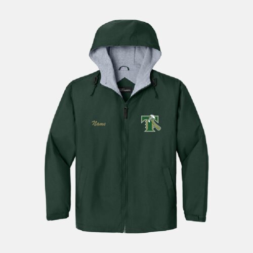 TCYFL Blazers Cheer Team Jacket | View: Front | Color: Forest Green