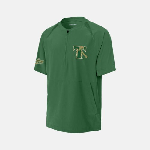 TCYFL Blazers Coach 1/2 Zip Repeat Jacket | View: Front | Color: Forest Green