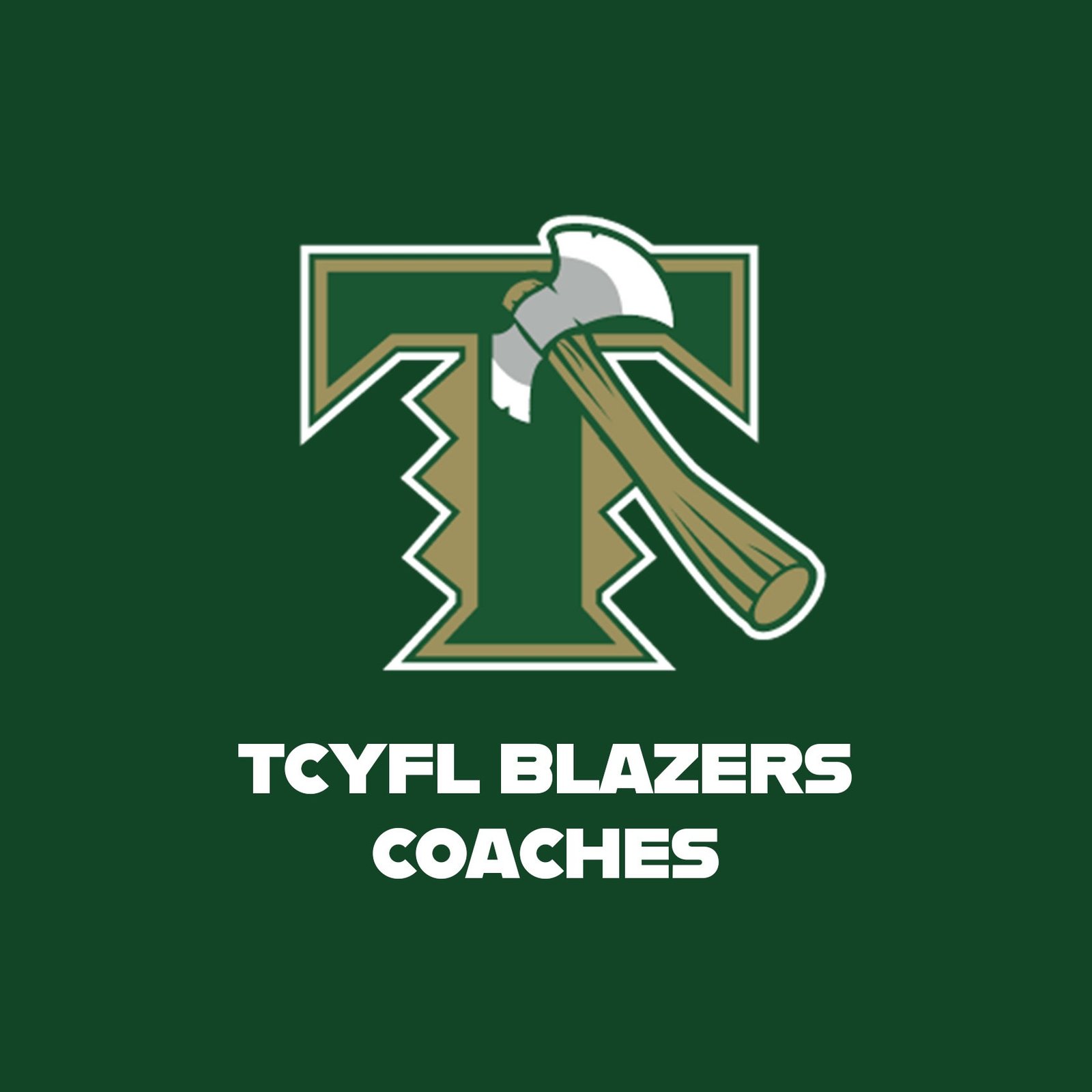 TCYFL Blazers Coaches Spirit Wear