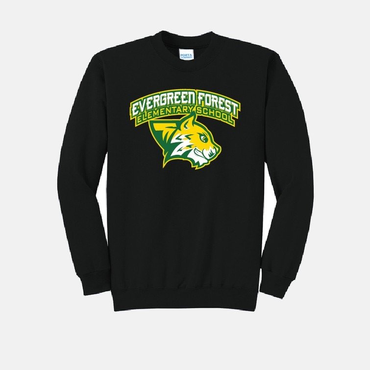 Evergreen Forest Elementary Crew Sweatshirt