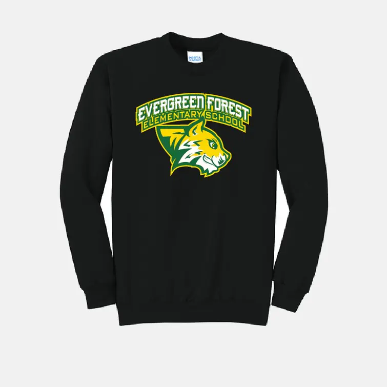 Evergreen Forest Elementary Crew Sweatshirt