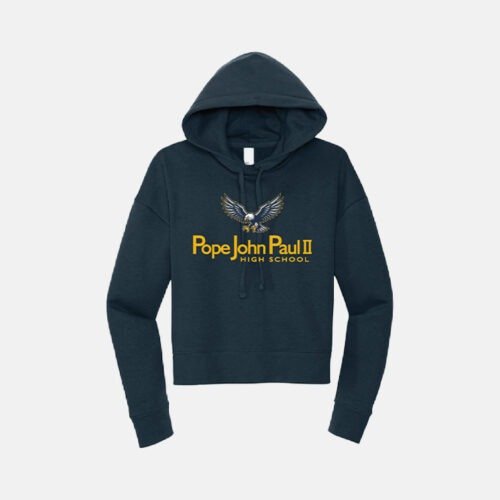 Pope John Paul II High School Women's Hoodie | View: Front | Color: Navy