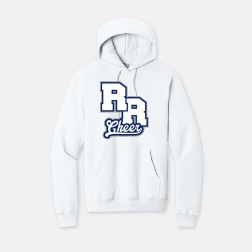 TCYFL Hawks Cheer RR Hoodie | View: Front | Color: White