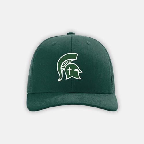 St. Michael Parish School Richardson Hat | View: Front | Color: Forest Green